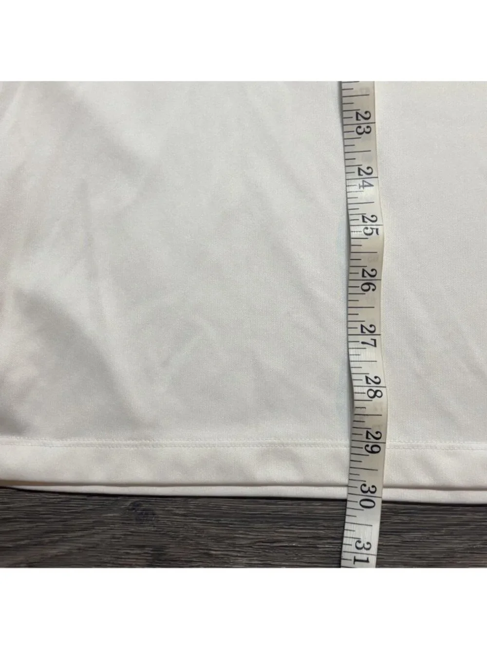Adidas White Polo Shirt Size Large Short Sleeve Lightweight Performance Sporty